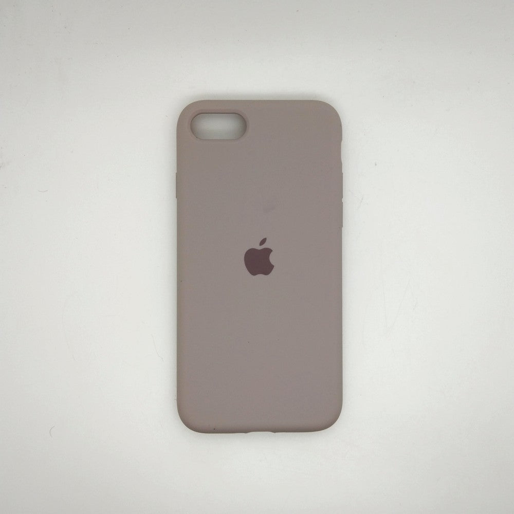 apple silicone case Velvet inner cover Hard back cover for iPhone 7 / 8