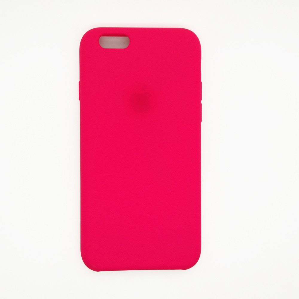 apple silicone case Velvet inner cover Hard back cover for iPhone 6 / 6s