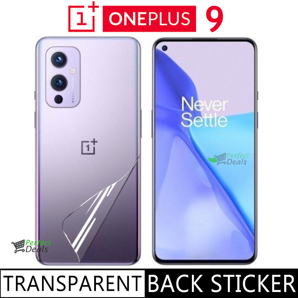 Clear Skin Back Sticker for OnePlus 9