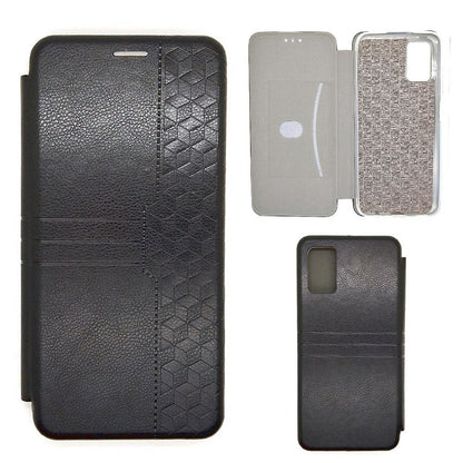 Samsung A03s Leather Pouch Case Premium Leather texture full cover
