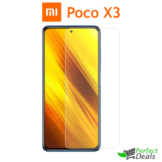 9H Clear Screen Protector Tempered Glass for Xiaomi Mi POCO X3