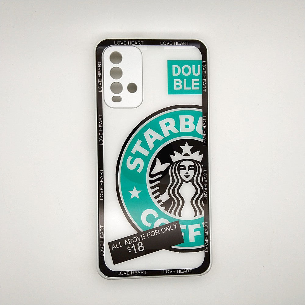 Starbucks Full Camera Lens Protective Hard Shel PC Case For Redmi REDMI 9T