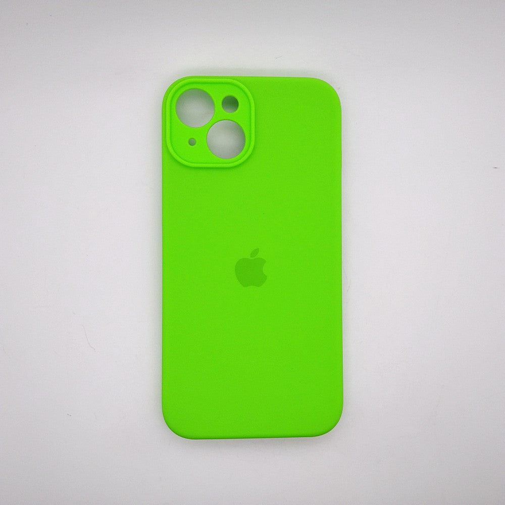 apple silicone case Velvet inner cover Hard back cover for iPhone 14