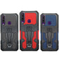 iCrystal Hybrid Anti Shock Case with Holder and Stand for Huawei Y6p