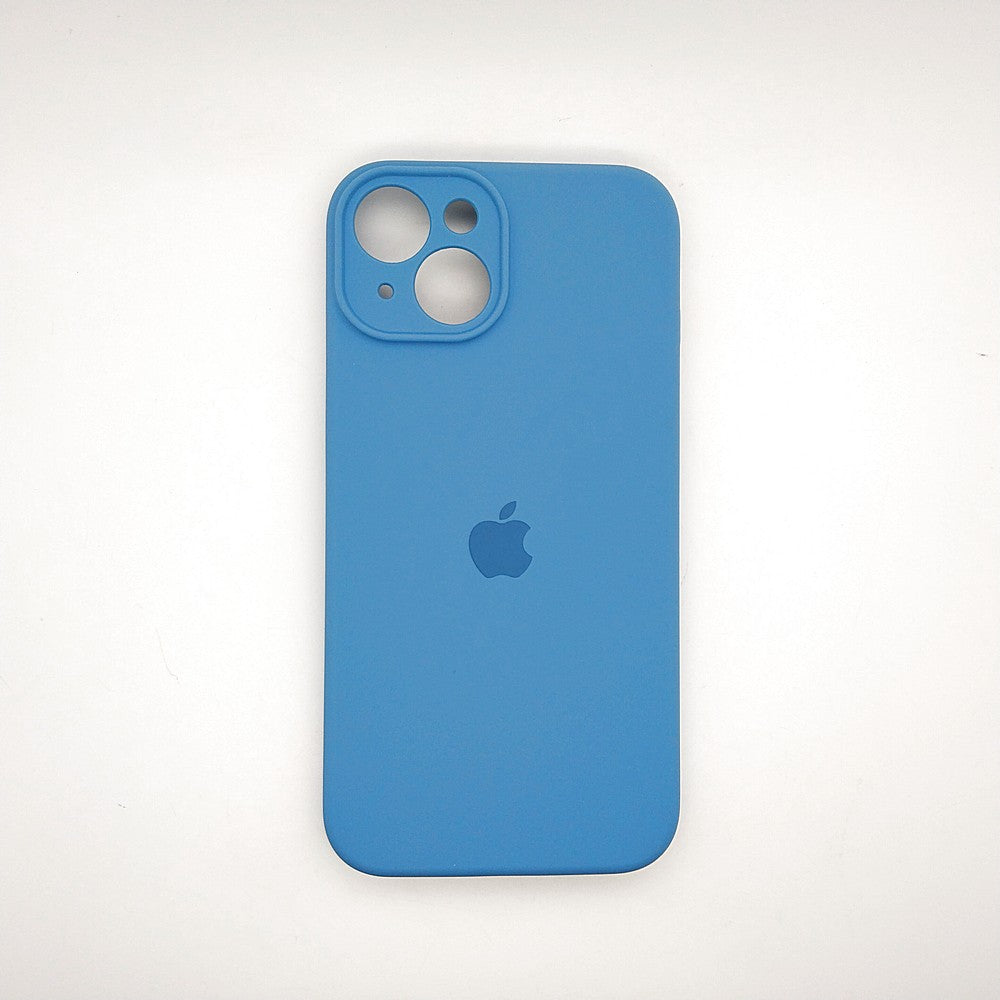 apple silicone case Velvet inner cover Hard back cover for iPhone 14