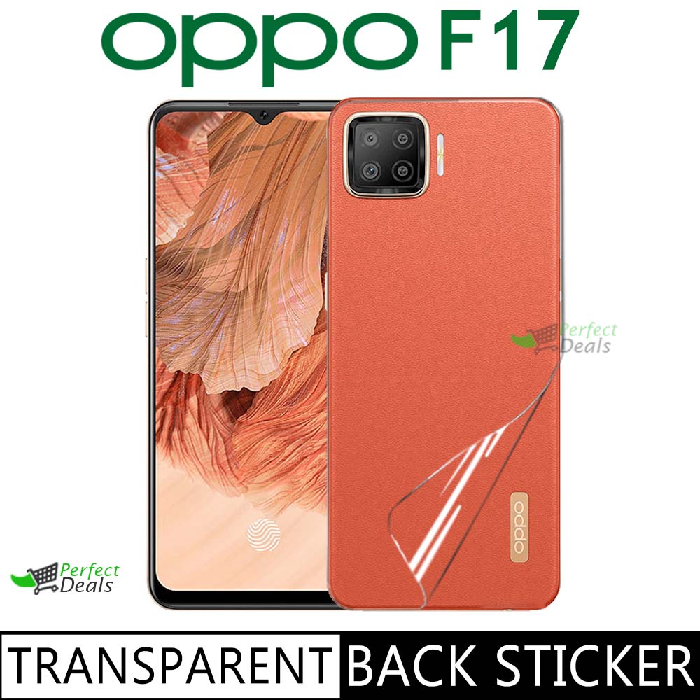 Clear Skin Back Sticker for OPPO F17