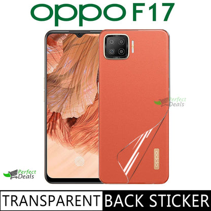 Clear Skin Back Sticker for OPPO F17