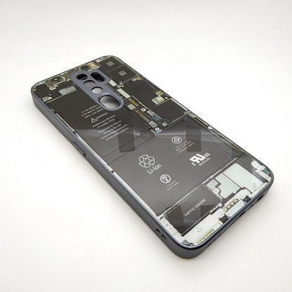 Circuit Board High Quality Hard Cover Full Camera Lens Protective Case for OPPO A9 2020