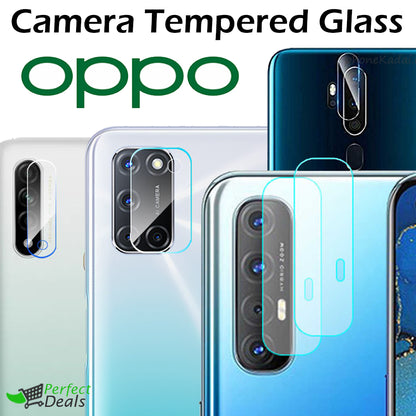 Camera Glass for OPPO F17 Pro Perfect Camera Protection Film Clear 9H Glass Mobile camera lens protector