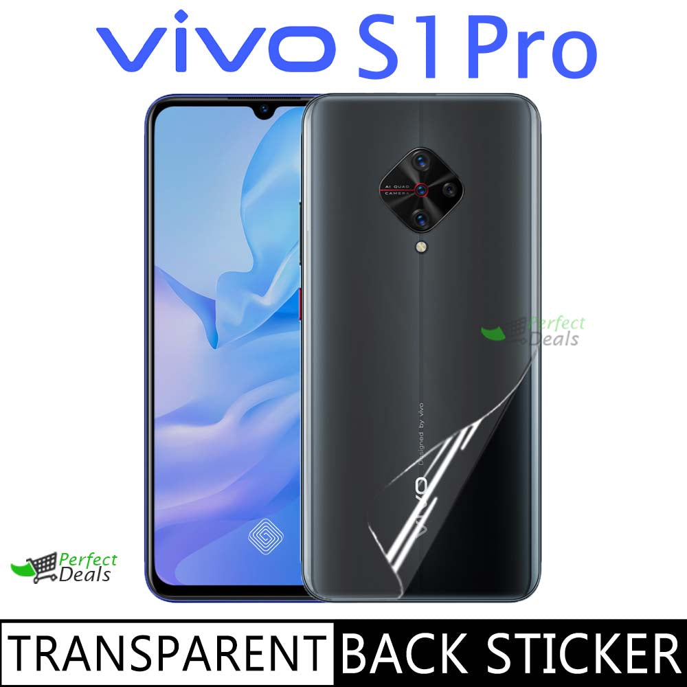 Clear Skin Back Sticker for Vivo S1 Pro