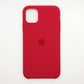 apple silicone case Velvet inner cover Hard back cover for iPhone 11