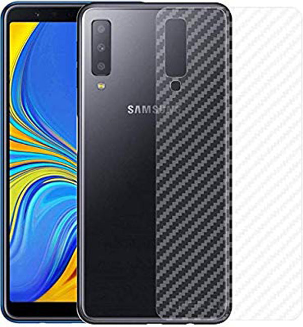 Carbon Back Sticker for Samsung Mobile