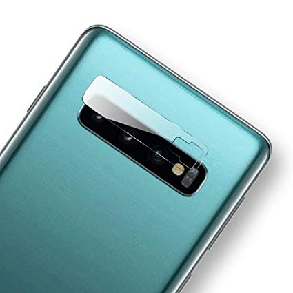 Pack of UV Glue Full Screen Protector Tempered Glass + Carbon Back Sticker and Camera Lens Protection for Samsung S10