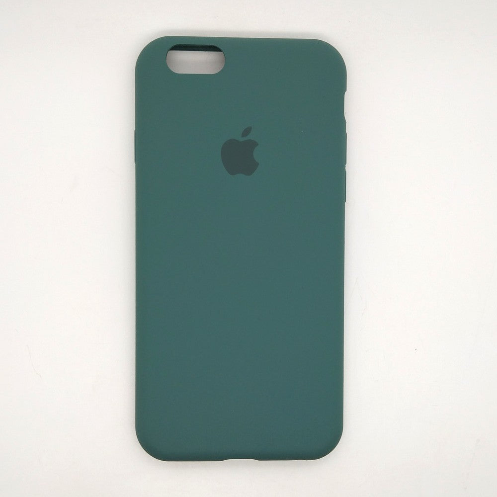 apple silicone case Velvet inner cover Hard back cover for iPhone 6 / 6s