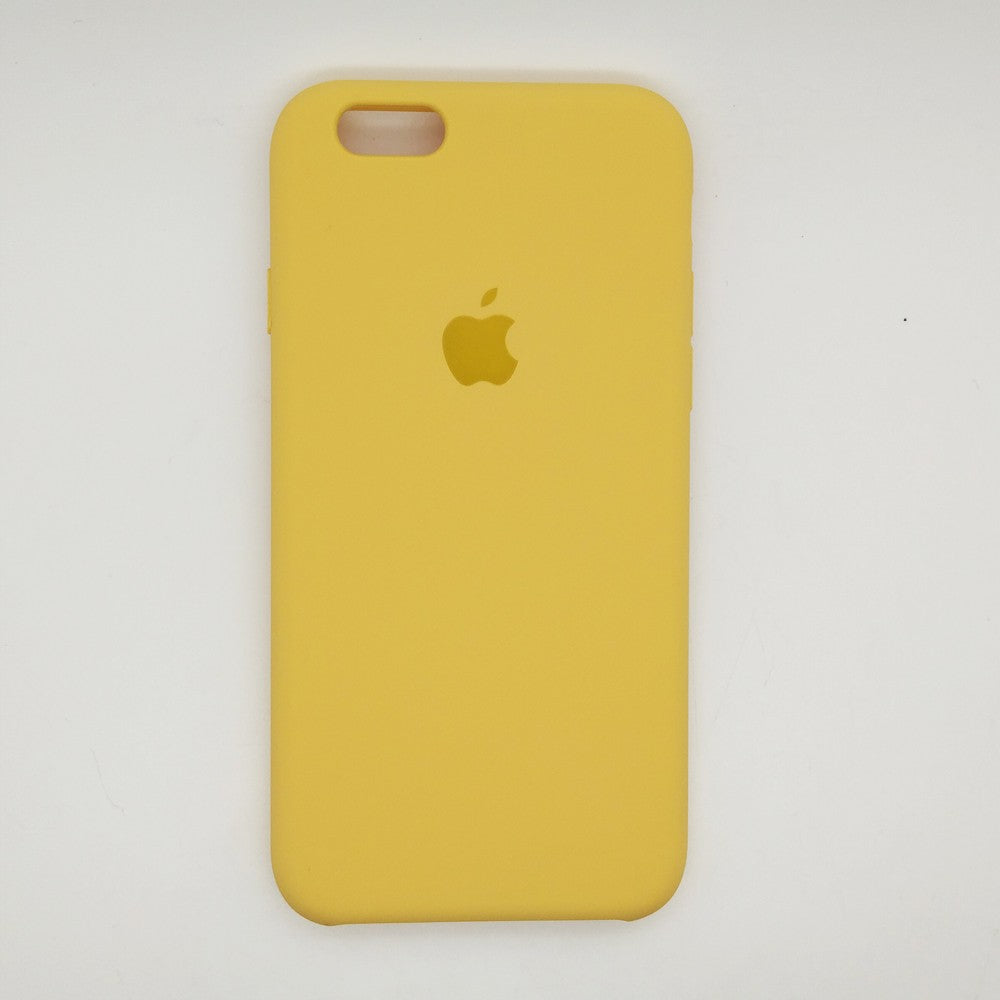 apple silicone case Velvet inner cover Hard back cover for iPhone 6 / 6s