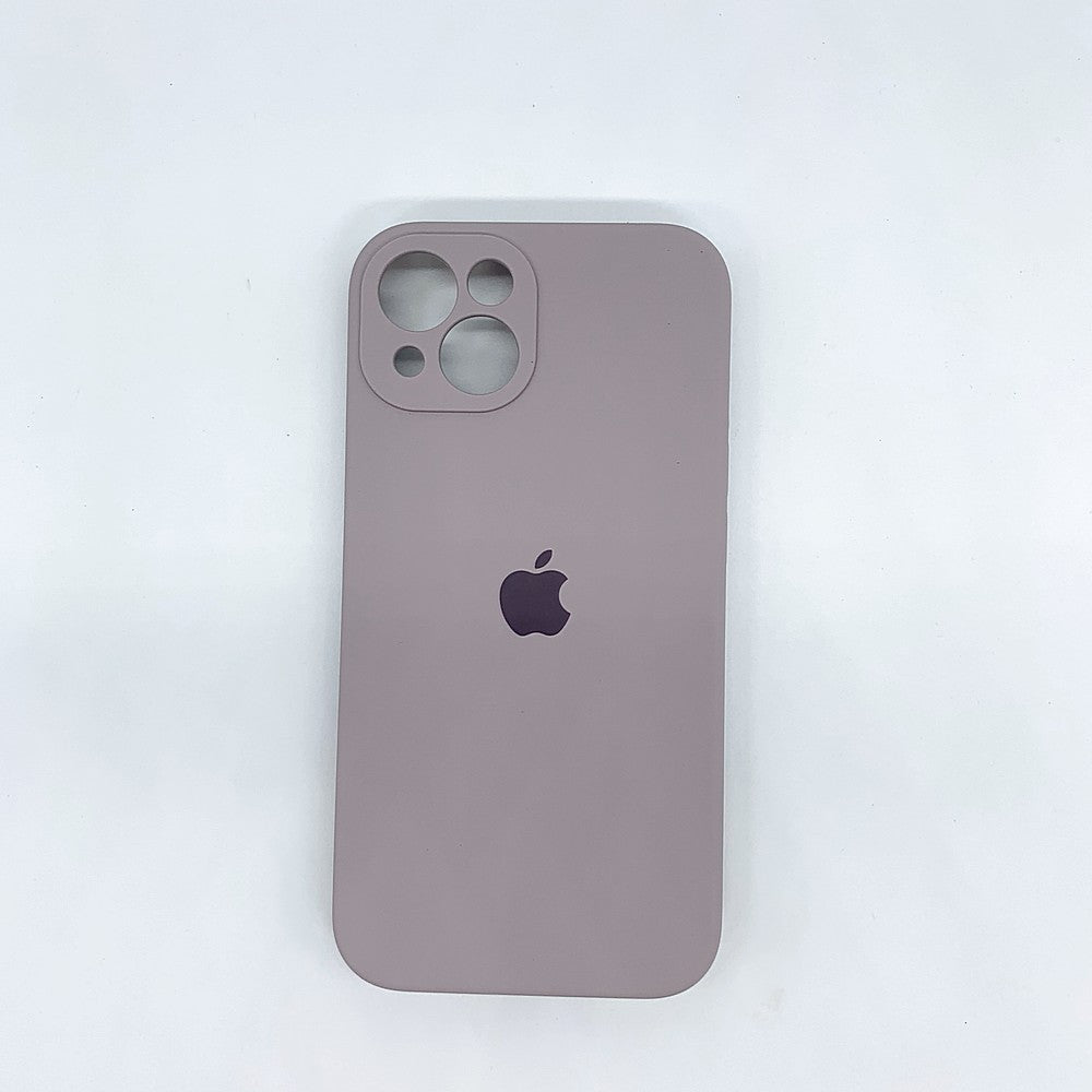 apple silicone case Velvet inner cover Hard back cover for iPhone 13