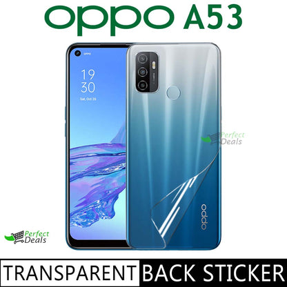Clear Skin Back Sticker for OPPO A53