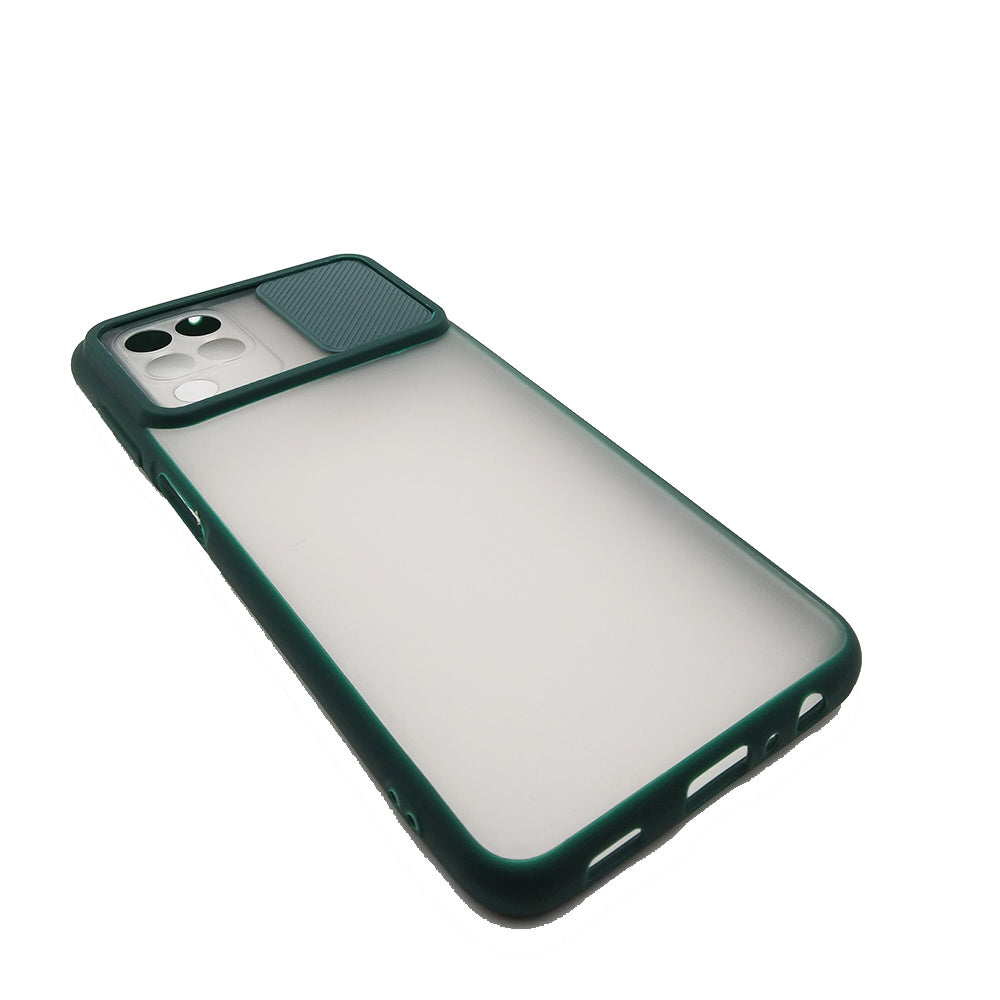Camera Protection Slide PC+TPU case for Samsung A22 4G