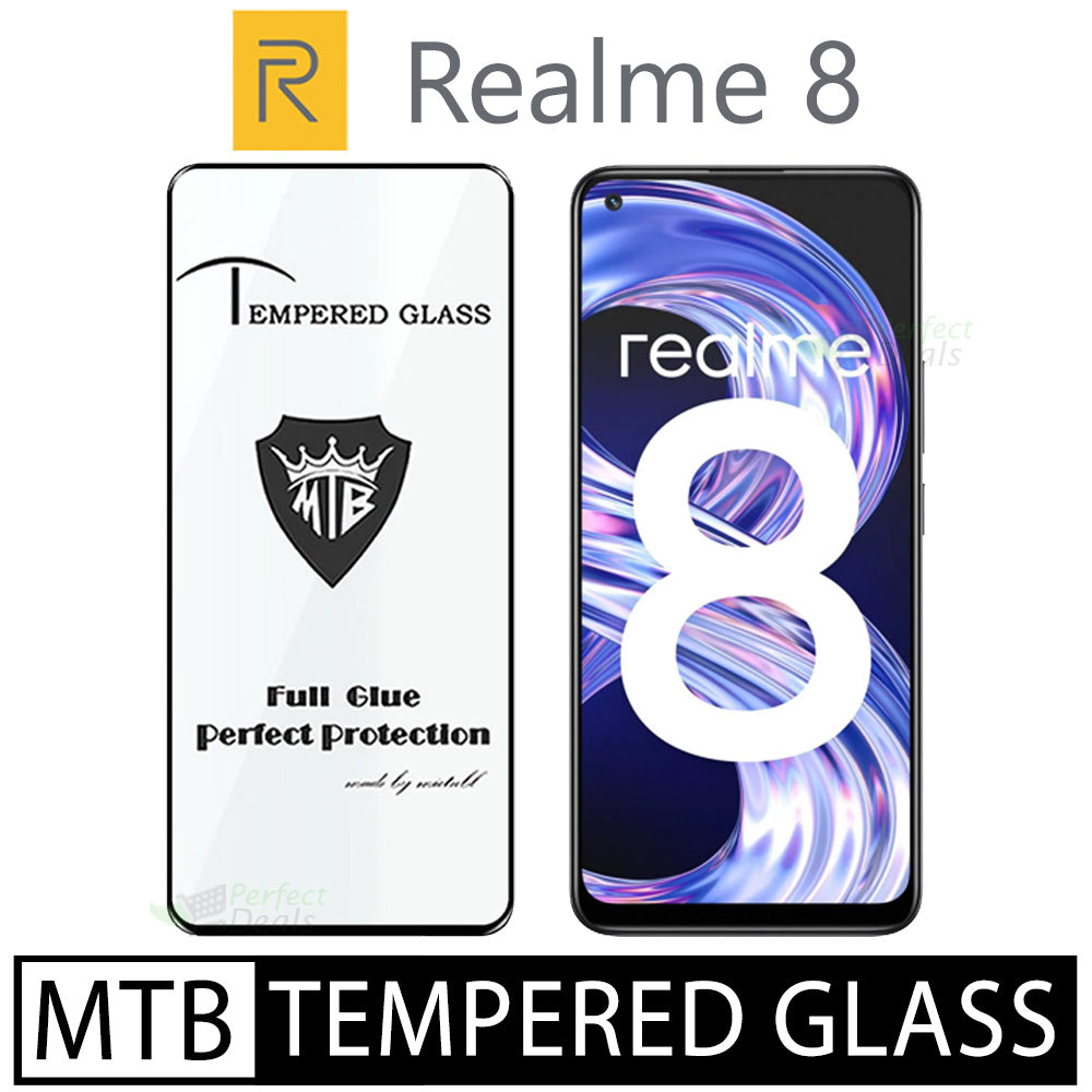 MTB Screen Protector Tempered Glass for Realme 8