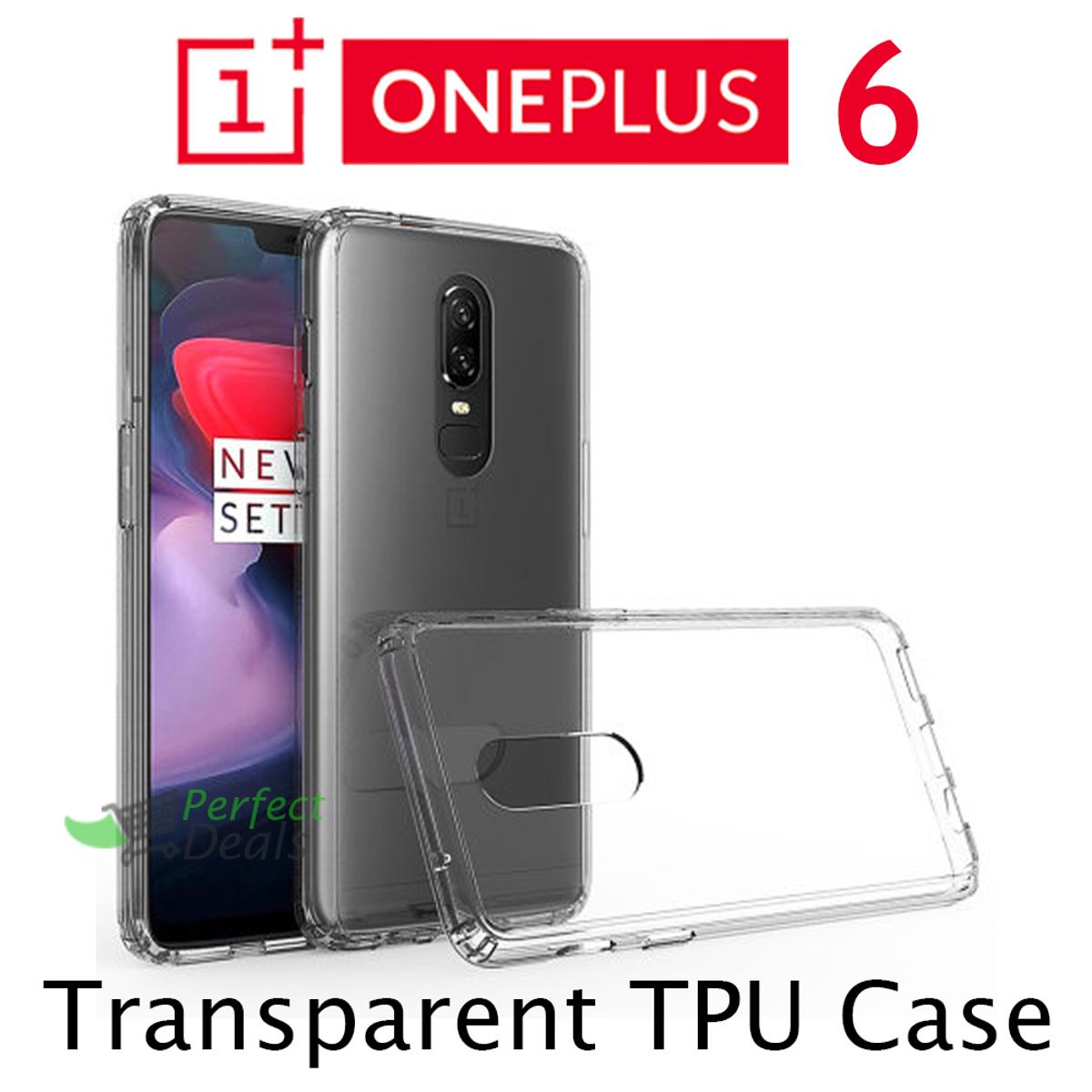 Transparent Clear Slim Case for New OnePlus 6