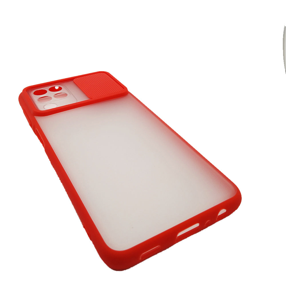 Camera Protection Slide PC+TPU case for Samsung A22 4G