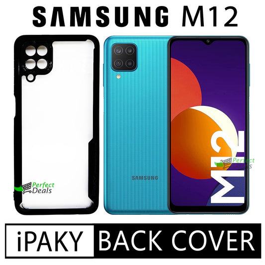 iPaky Shock Proof Back Cover for Samsung M12