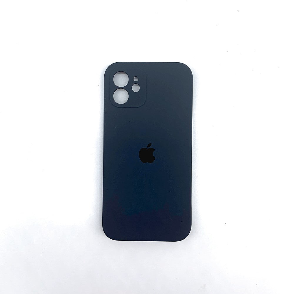 apple silicone case Velvet inner cover Hard back cover for iPhone 12