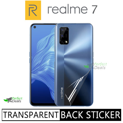 Clear Skin Back Sticker for Realme 7