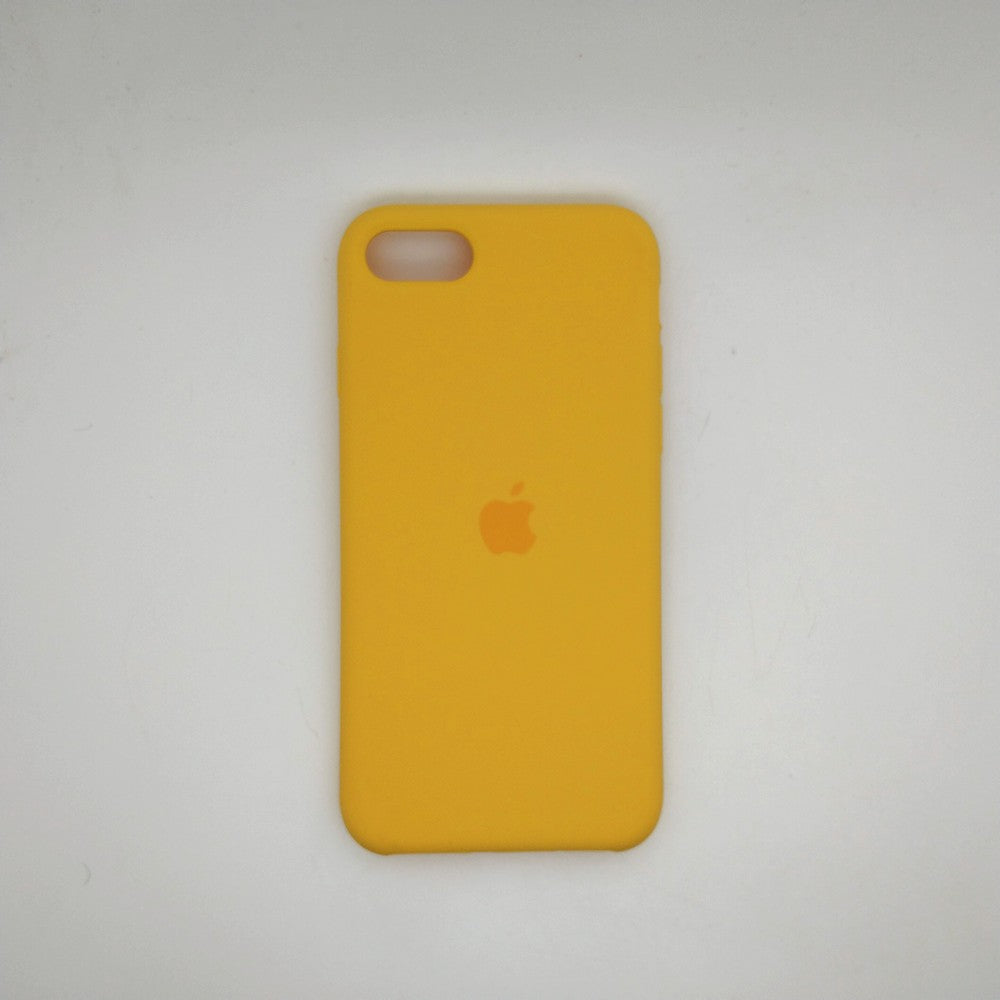 apple silicone case Velvet inner cover Hard back cover for iPhone 7 / 8