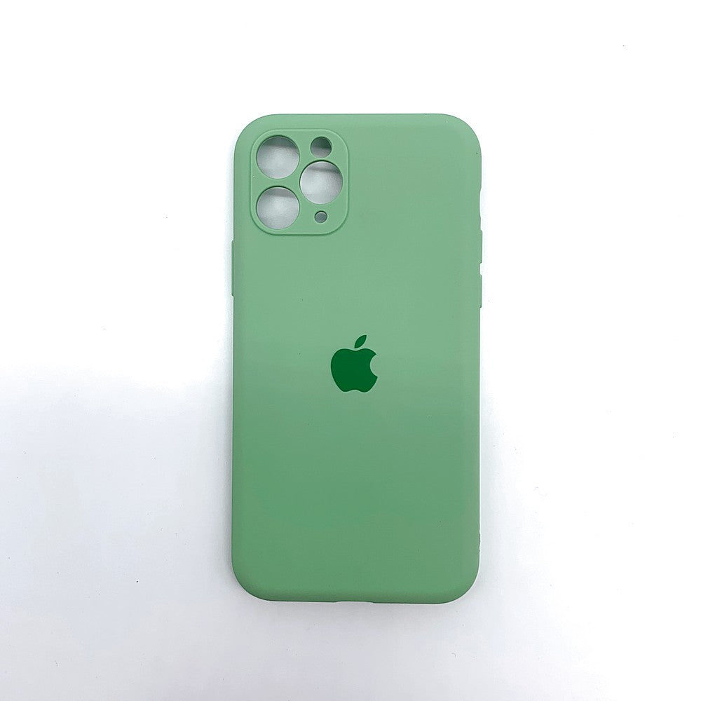 apple silicone case Velvet inner cover Hard back cover for iPhone 11 Pro