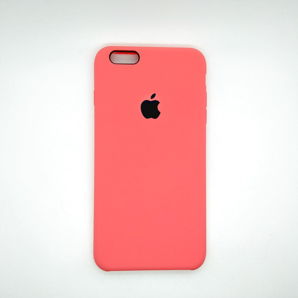 apple silicone case Velvet inner cover Hard back cover for iPhone 6 Plus / 6s Plus