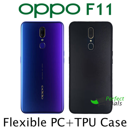 Black Custom Decal Print Slim Case for OPPO F11