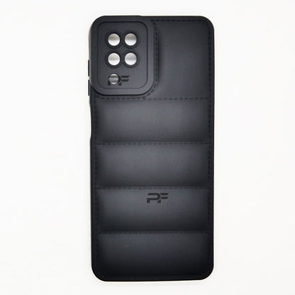 Puffer Case Jacket Cushion Back Cover for Samsung A12 4G