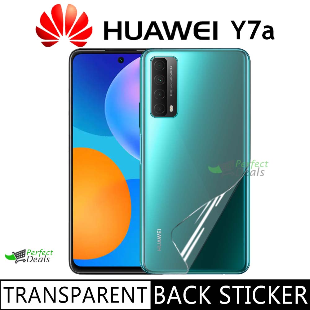 Clear Skin Back Sticker for Huawei Y7A