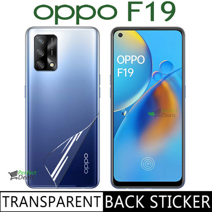 Clear Skin Back Sticker for OPPO F19