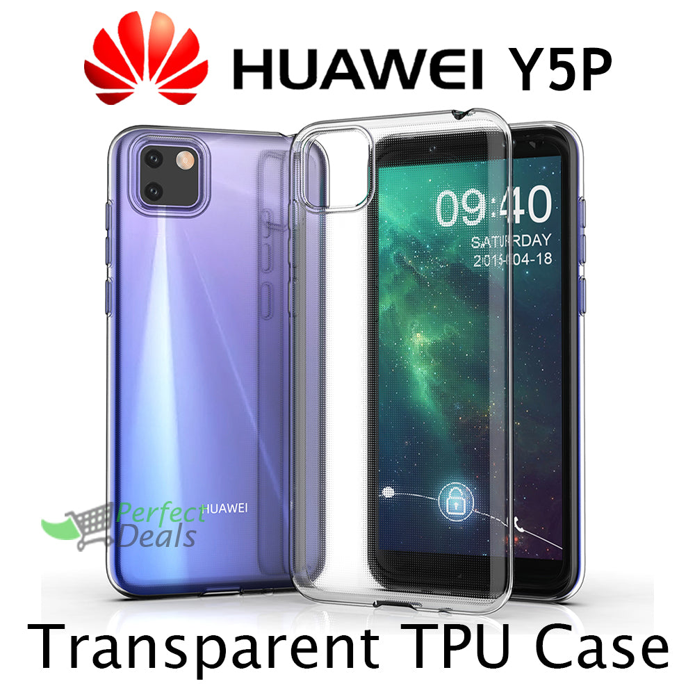 Transparent Clear TPU Case for Huawei Y5p