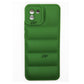 Puffer Case Jacket Cushion Back Cover for Samsung A03
