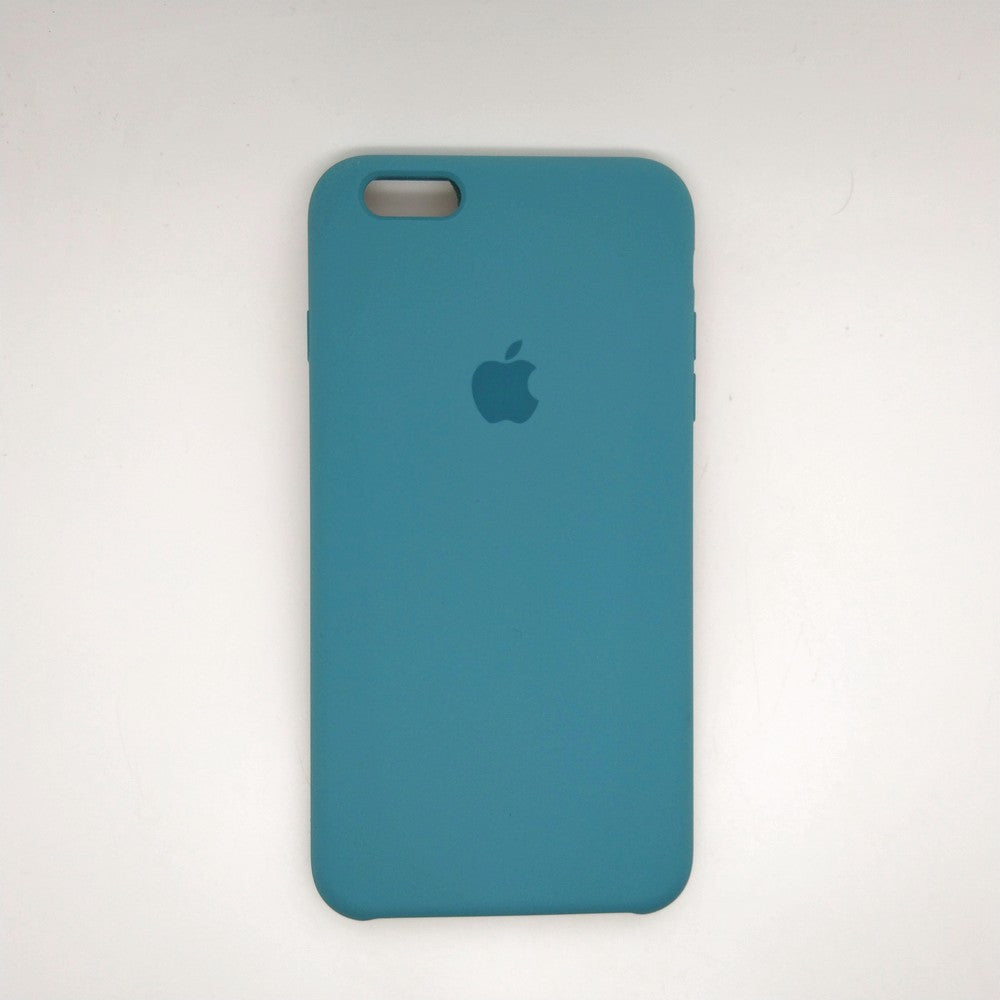 apple silicone case Velvet inner cover Hard back cover for iPhone 6 Plus / 6s Plus