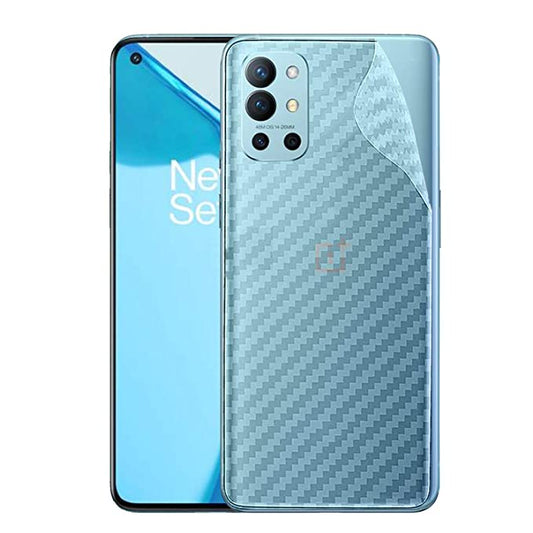 Oneplus 9R carbon Back Clear Skin Sticker