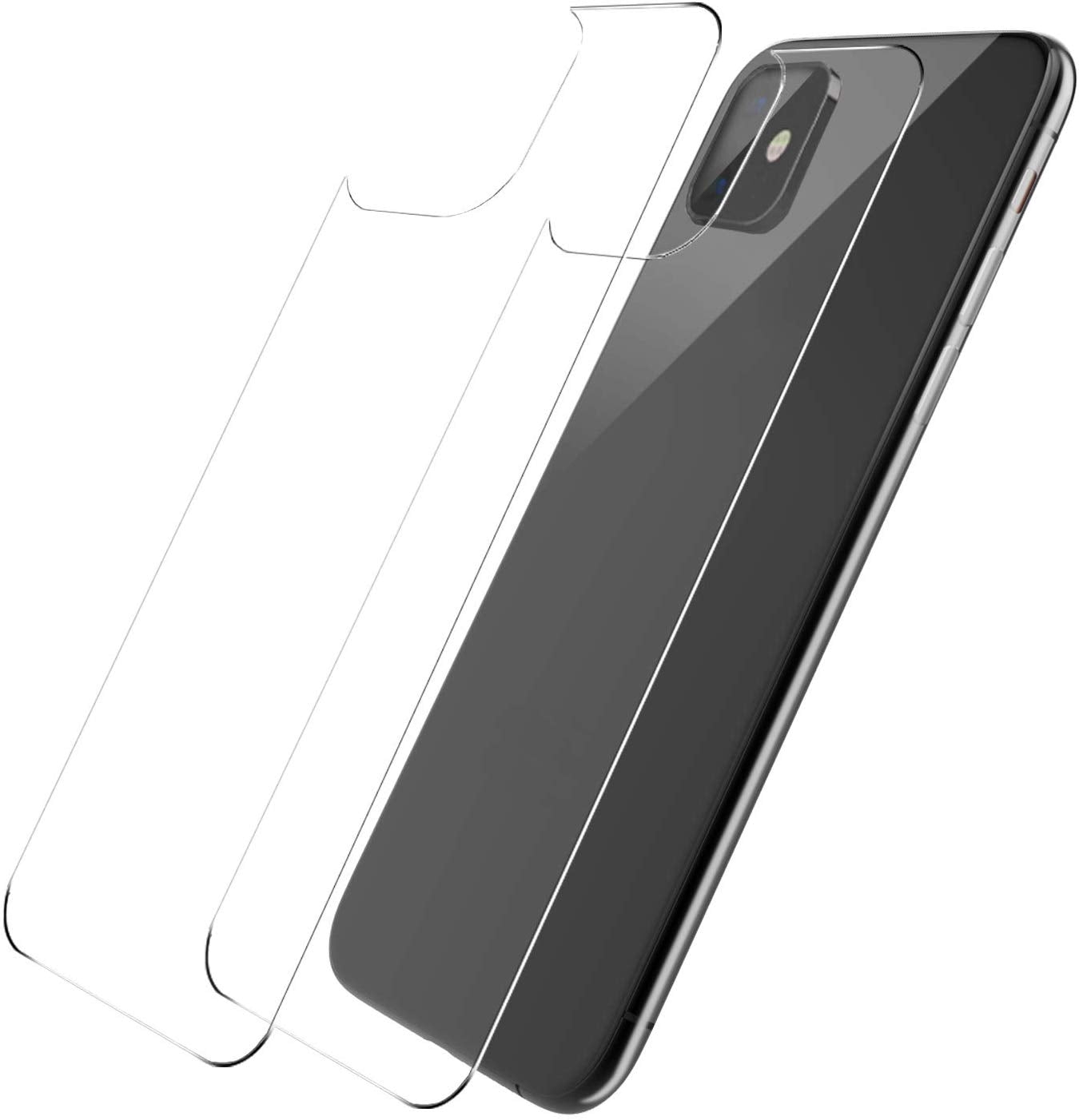 Back Tempered Glass Protector for iPhone