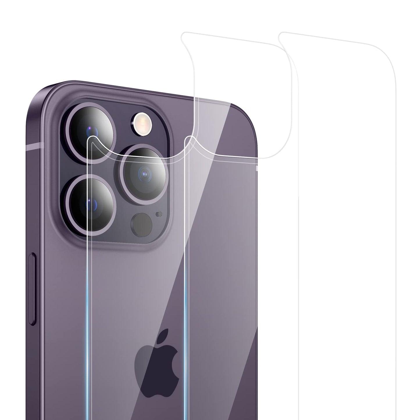 Back Tempered Glass Protector for iPhone