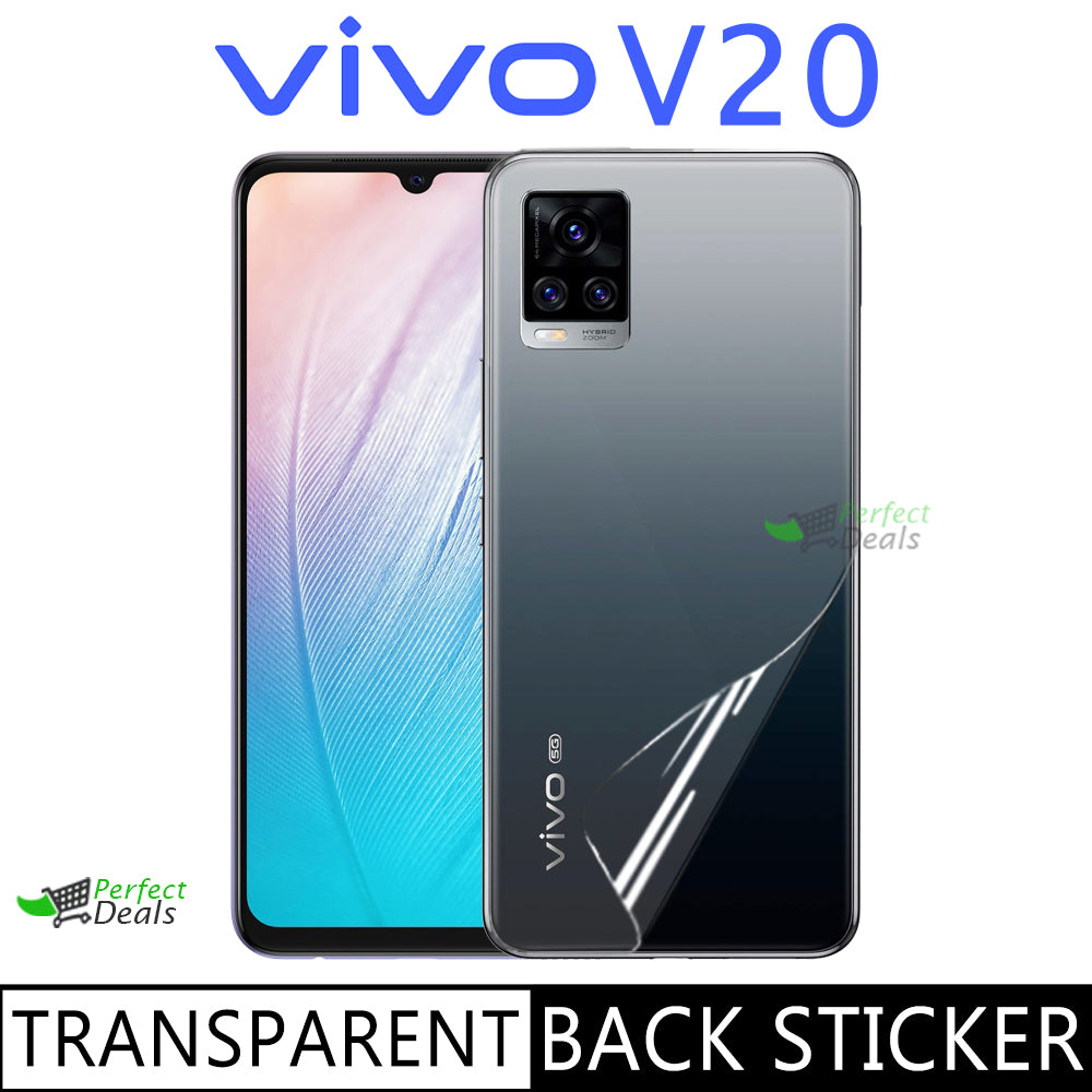 Clear Skin Back Sticker for Vivo V20
