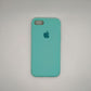 apple silicone case Velvet inner cover Hard back cover for iPhone 7 / 8