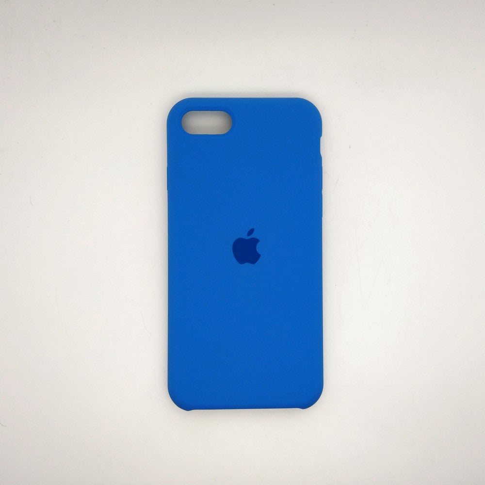 apple silicone case Velvet inner cover Hard back cover for iPhone 7 / 8