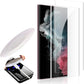 Pack of UV Glue Full Screen Protector Tempered Glass + Carbon Back Sticker and Camera Lens Protection for Samsung S23 Plus