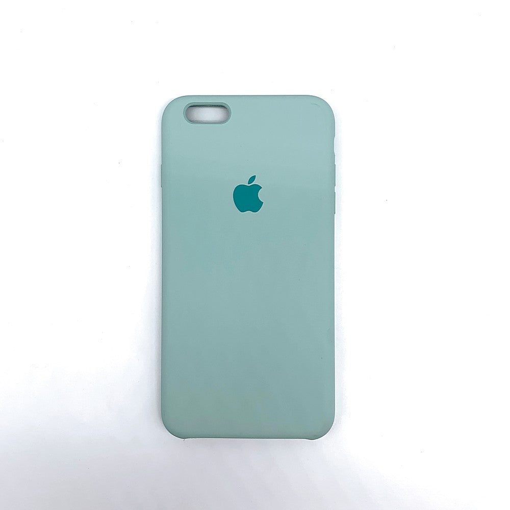 apple silicone case Velvet inner cover Hard back cover for iPhone 6 Plus / 6s Plus