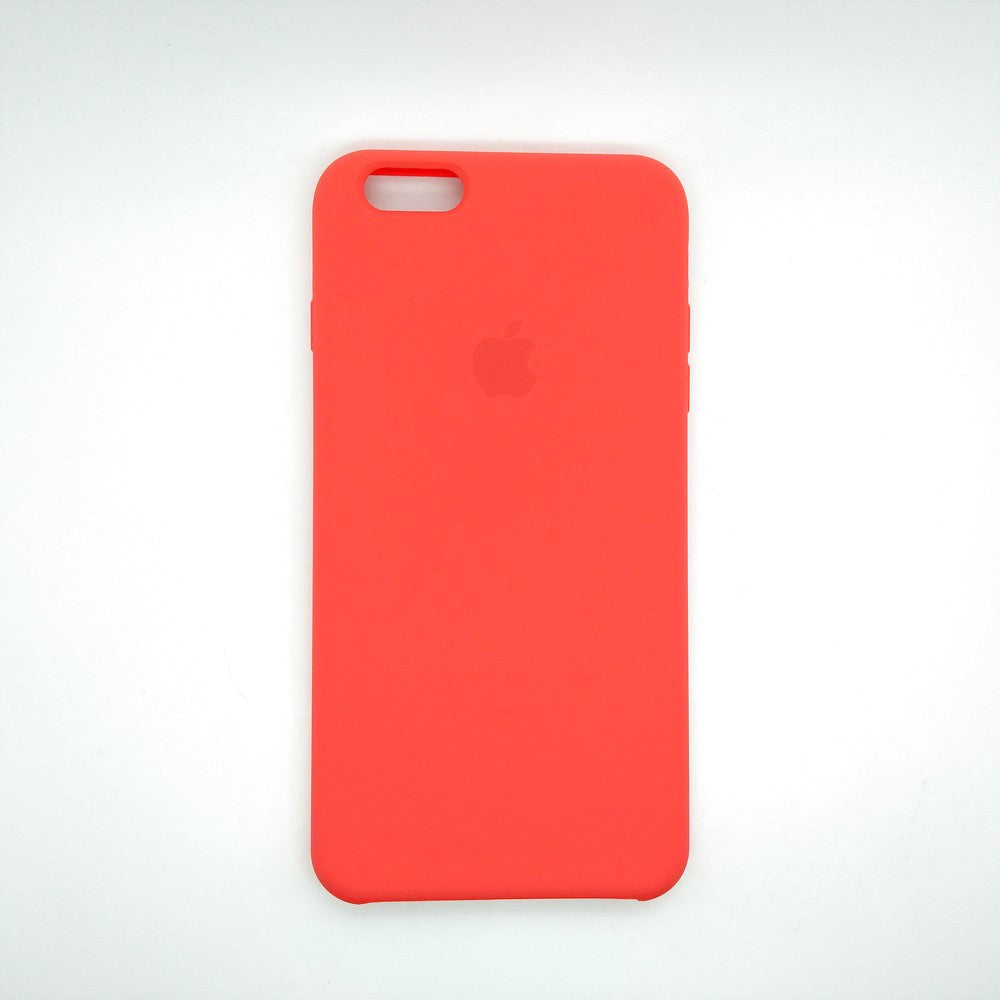 apple silicone case Velvet inner cover Hard back cover for iPhone 6 Plus / 6s Plus