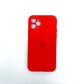 apple silicone case Velvet inner cover Hard back cover for iPhone 11 Pro