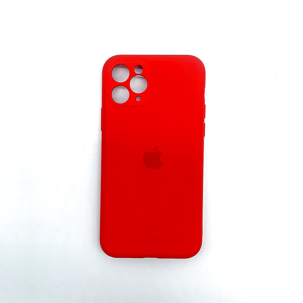 apple silicone case Velvet inner cover Hard back cover for iPhone 11 Pro
