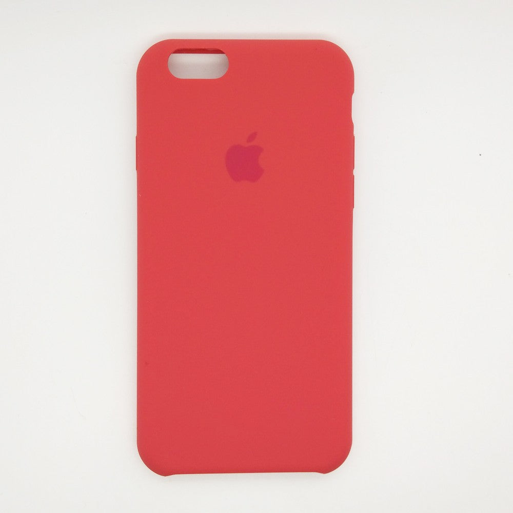 apple silicone case Velvet inner cover Hard back cover for iPhone 6 / 6s